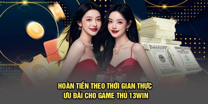 Hoàn Tiền Theo Thời Gian Thực – Ưu Đãi Cho Game Thủ 13Win